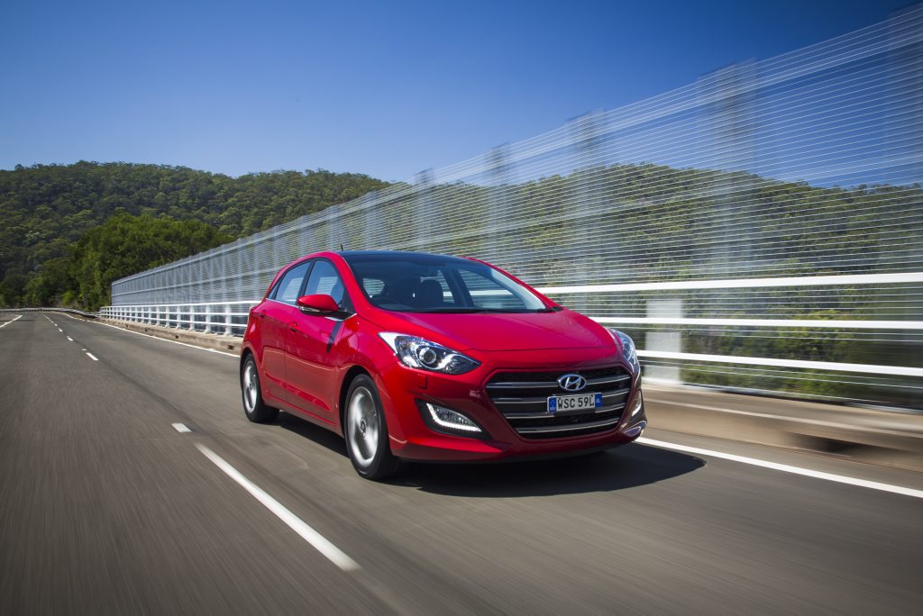 The 2015 Hyundai i30 Series II. The 2015 Hyundai i30 Series II.